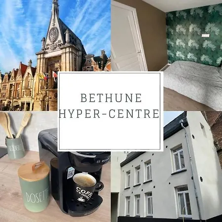 T2 Pour 4 Personnes --8 Apartment Béthune